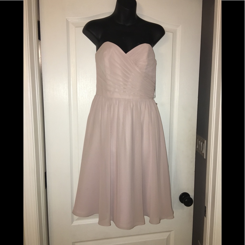 blush dress